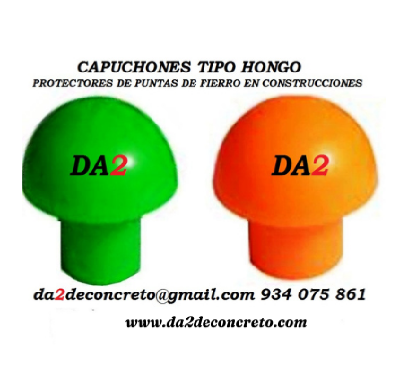 Capuchon de seguridad tipo hongo